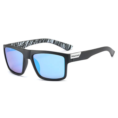 Classic Polarized Fishing Sunglasses – UV400 Windproof Sports Eyewear for Men