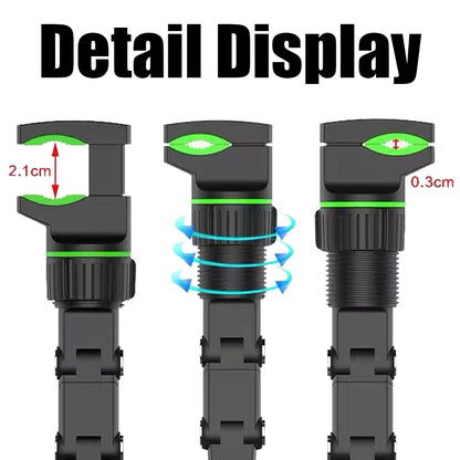 Olaf 360° Rearview Mirror Phone Holder – Multifunctional Car & Desk Stand