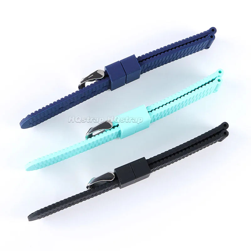 18mm 20mm 22mm Silicone Band Rubber Soft Strap for Rolex for Smartwatch Bracelet Waterproof Wristband Quick Release Watchbands