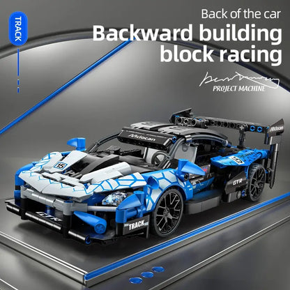 451PCS City Speed Car Building Blocks – Luxury Racing Vehicle Toy