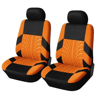 Fashionable Tire Track Car Seat Covers – Universal Fit