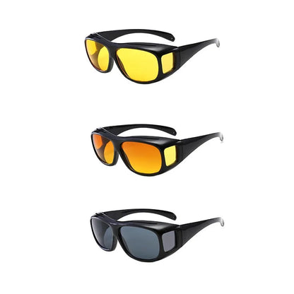 Men's Night Vision Goggles – Dustproof & Windproof Cycling & Driving Glasses