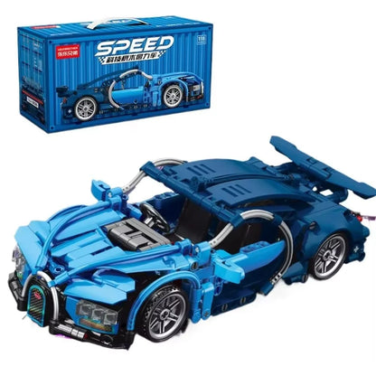 451PCS City Speed Car Building Blocks – Luxury Racing Vehicle Toy