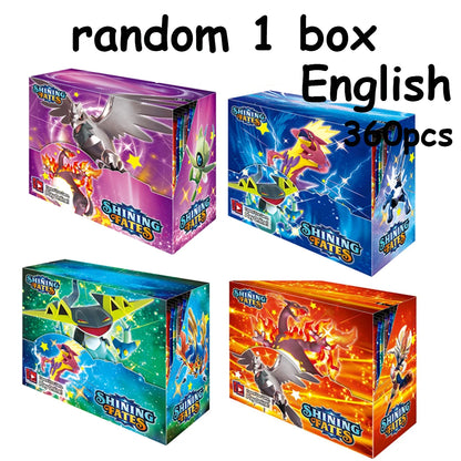 Spanish/French/Spanish Pokémon TCG: Silver Tempest Booster OBSIDIAM FLAMES  PARADOX RIFT Display Pokemon Cards Kids Toys