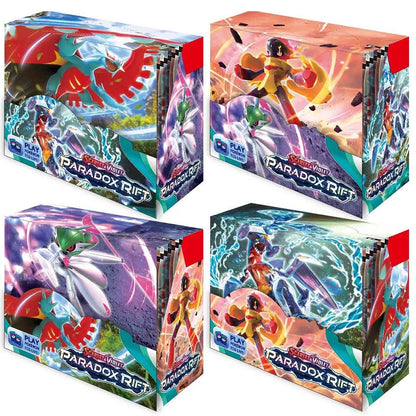 Spanish/French/Spanish Pokémon TCG: Silver Tempest Booster OBSIDIAM FLAMES  PARADOX RIFT Display Pokemon Cards Kids Toys