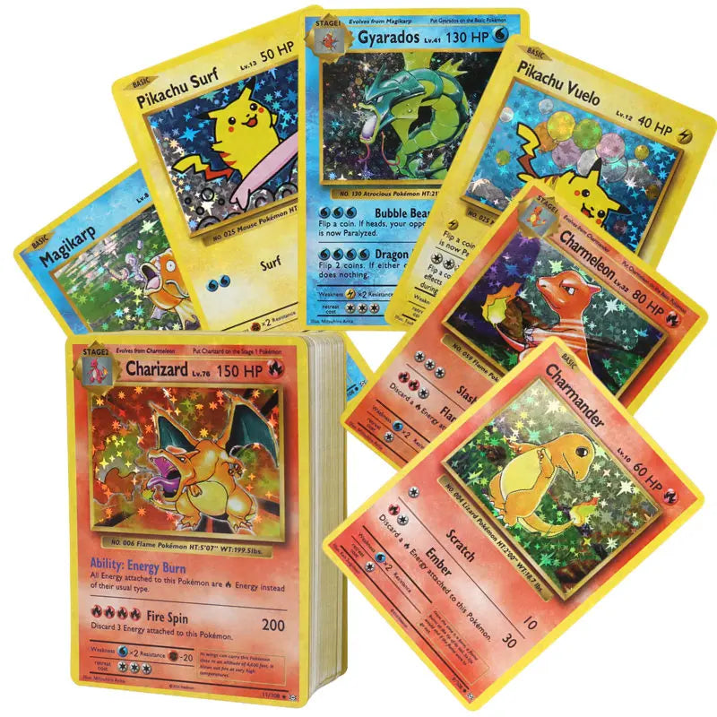 New Holographic Pokemon Cards Scarlet Violet 80Vmax 20EX English Letter Pokemon trading card Kids Gift