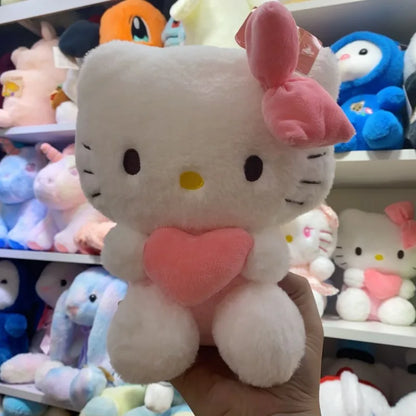 22cm Sanrio Hello Kitty & Kuromi Plush Pillow – Soft Stuffed Toy Gift