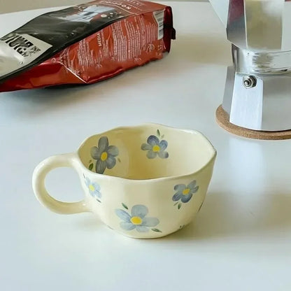 Ceramic Coffee Cup Beauty Breakfast Cups Mugs