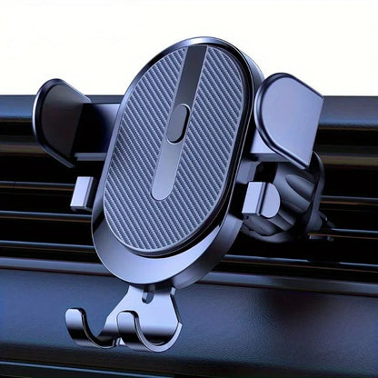 Universal Car Phone Holder – Hook Clip Air Vent Mount for Secure Support