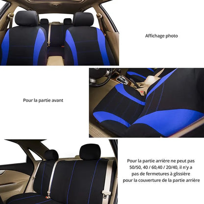 Full Set Universal Car Seat Covers – Breathable Fabric