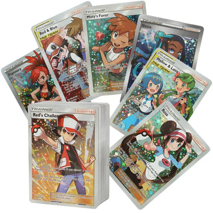 New Holographic Pokemon Cards Scarlet Violet 80Vmax 20EX English Letter Pokemon trading card Kids Gift