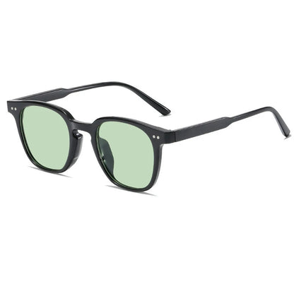 Vintage Square & Round Sunglasses – Unisex Luxury Retro Eyewear