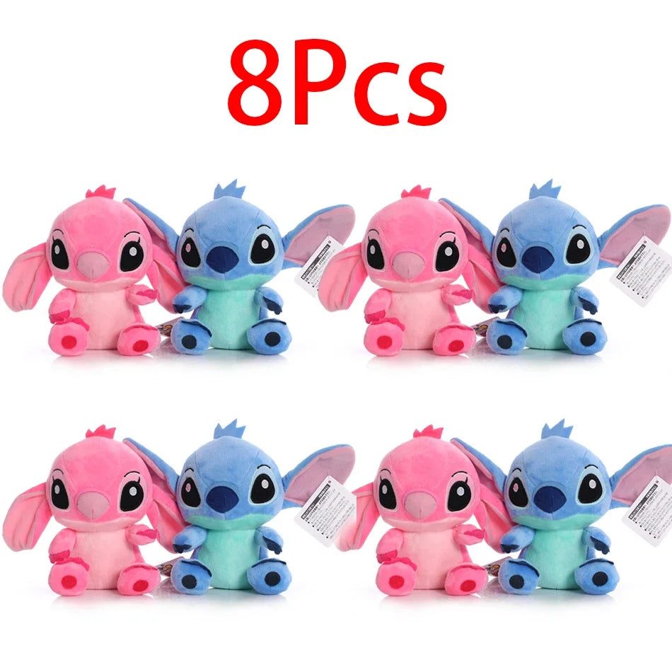 Cute Stitch Plush Toy – 12cm, 20cm, 25cm Soft Stuffed Doll for Kids