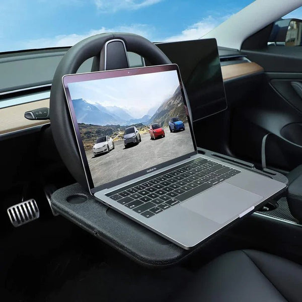 Steering Wheel Tray for Reading